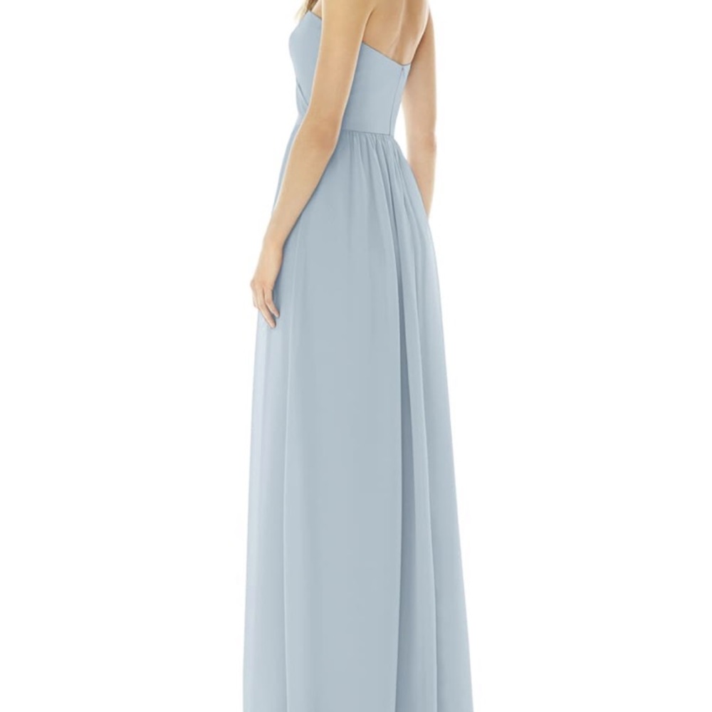 Strapless Gown in Mist - Picture 2 of 8